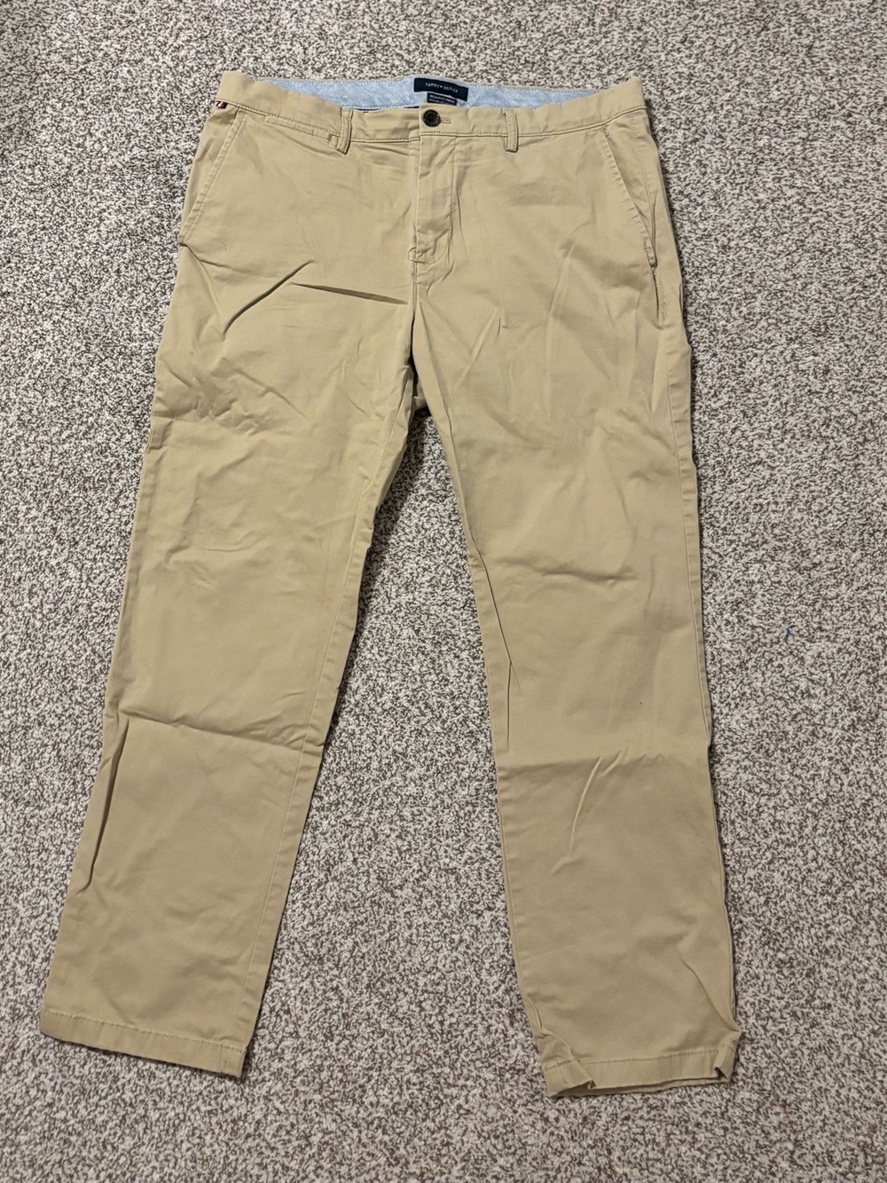 Tommy Hilfiger Beige Khaki Chino Pants - size 34 x 30